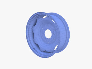 tractor rim v2 Model 3D