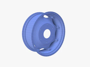 jante de tracteur v2 Modèle 3D