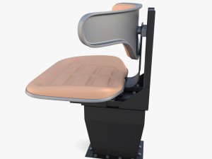 tractor seat 3D Модель