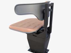 tractor seat 3D Модель