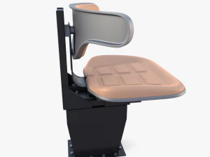 сиденье трактора 3D Модель