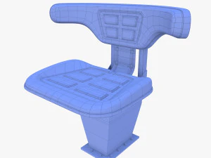 сиденье трактора 3D Модель