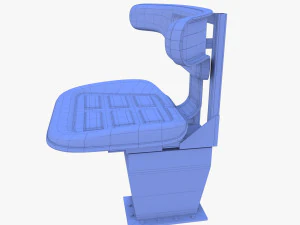 сиденье трактора 3D Модель