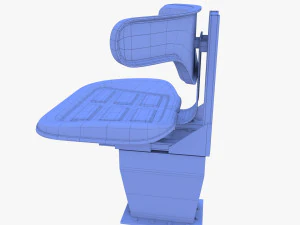 сиденье трактора 3D Модель