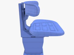сиденье трактора 3D Модель