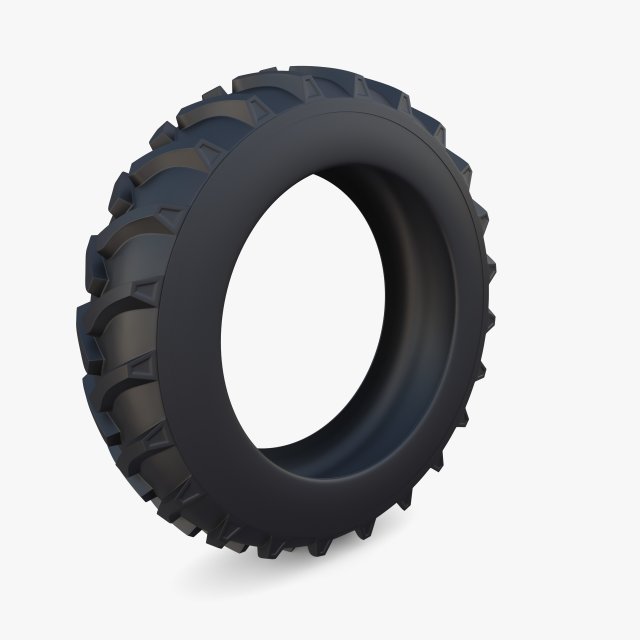 tractor tire v2 3D 모델 .c4d .max .obj .3ds .fbx .stl .blend 