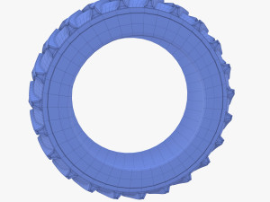 tractor tire v2 3D 모델