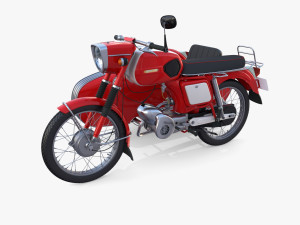 mobra 50 w sidecar red Model 3D