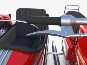mobra 50 w sidecar red 3D Model