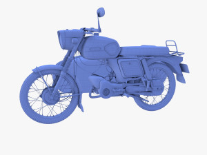 mobra 50 w sidecar green Modelo 3D