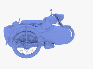 mobra 50 w sidecar green 3D Model