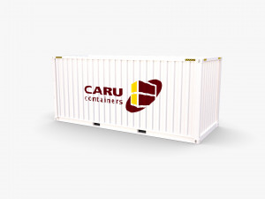 20ft shipping container caru v1 Modelo 3D