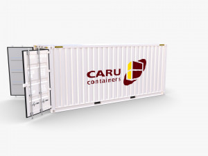 20ft shipping container caru v1 Modelo 3D
