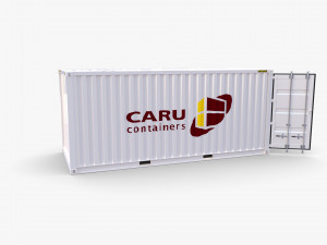 20ft shipping container caru v1 Modelo 3D