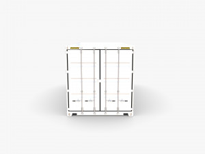 20ft shipping container db schenker Modelo 3D