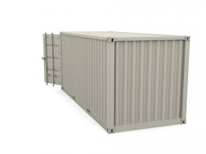 20ft shipping container db schenker Modelo 3D