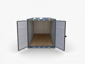20ft shipping container dfds 3D Model