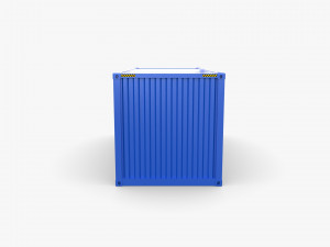 20ft shipping container mainfreight 3D 模型