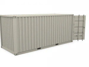 20ft shipping container mainfreight 3D Model
