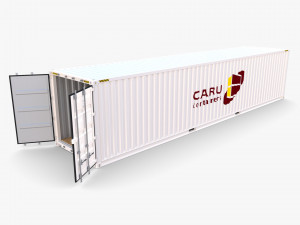 40ft shipping container caru v1 3D Model