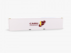 40ft shipping container caru v1 3D Model