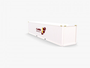 40ft shipping container caru v1 3D Model