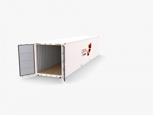 40ft shipping container caru v1 3D Model