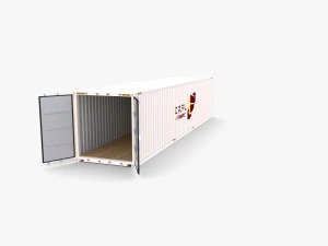 40ft shipping container caru v1 3D Model