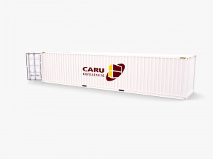 40ft shipping container caru v1 3D Model
