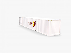 40ft shipping container caru v1 3D Model