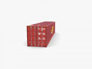 40ft shipping container caru v2 3D Model