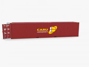 40ft shipping container caru v2 3D Model