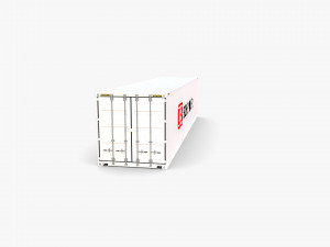 40ft shipping container db schenker 3D 模型