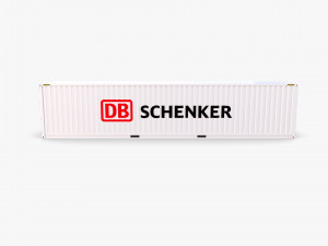 40ft shipping container db schenker 3D 模型
