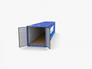 40ft shipping container mainfreight 3D Model
