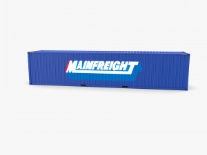 40ft shipping container mainfreight 3D Model