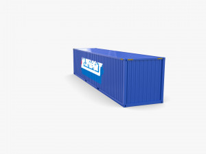 40ft shipping container mainfreight 3D Model