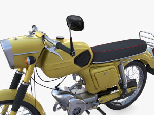 generic motorcycle Model 3D
