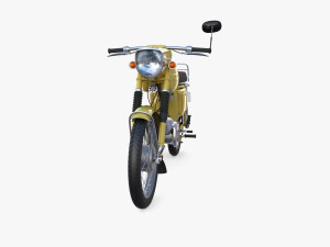 generic motorcycle Model 3D