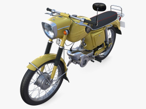 generic motorcycle 3D Model
