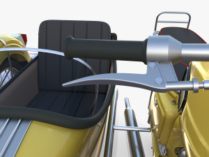 generic motorcycle w sidecar 3D 모델