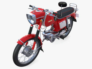 mobra 50 rosso Modello 3D