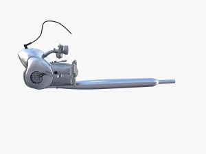 moped engine 3D Model