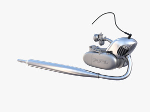 moped engine Model 3D