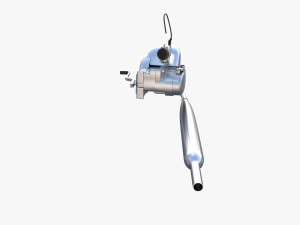 moped engine Model 3D