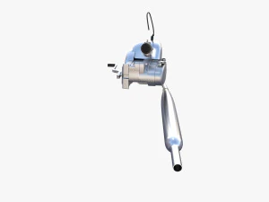 moped engine 3D Model