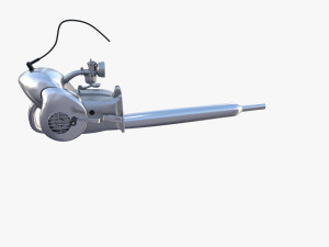 moped engine Model 3D