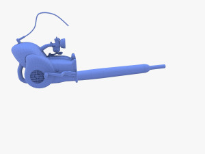 moped engine Model 3D