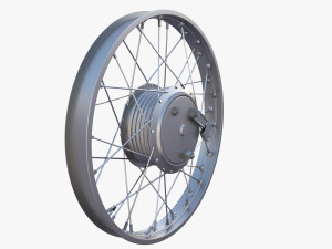 moped rim 3D Model