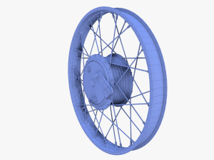 moped rim 3D Model